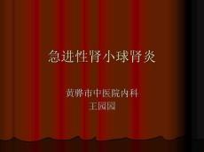 急进性肾小球肾炎2160
