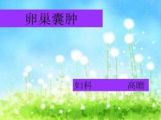 讲卵巢囊肿