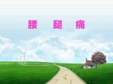 腰腿痛ppt课件