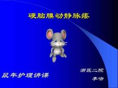 硬脑膜动静脉瘘