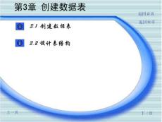 Access 2002数据库应用实训教程 第三章