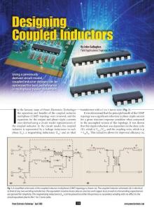 designing coupled inductor