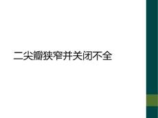 二尖瓣狭窄并关闭不全