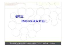 《包装CAD》教材PPT叶海精--情境五 结构与装潢双向设计