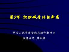 第3节  胆碱受体阻断药 药理学课件—井冈山大学医学院