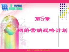 網(wǎng)絡(luò)營銷戰(zhàn)略計劃