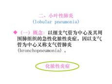 大叶性肺炎、小叶性肺炎、间质性肺炎(下部分)课件