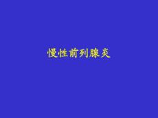 慢性前列腺炎