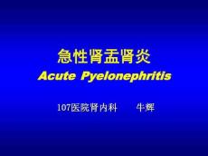 急性肾盂肾炎