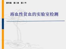 3溶血性贫血