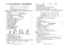 驻马店2010年九年级第一次质量检测试题-化学