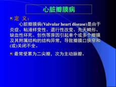 心脏瓣膜病