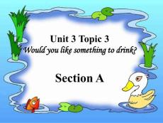 七年级英语上册 Unit 3 Topic 3 Would you like something to drink Section A