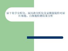 尿干化学分析仪、尿沉渣分析仪及显微镜镜检对尿红细胞、白细胞检测结果分析.ppt