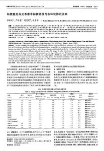 秈粳重組自交系親本秈粳特性與雜種優(yōu)勢(shì)的關(guān)系