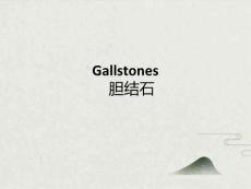 胆结石 PPT课件