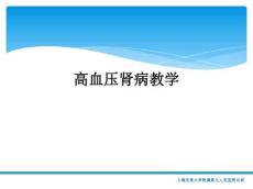 高血压肾病ppt课件5490