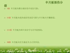 膝关节韧带MRI损伤表现