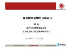 政府體系架構與頂層設計探索