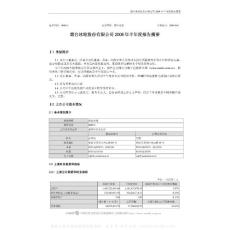 000811_烟台冰轮_烟台冰轮股份有限公司_2008年_半年度报告摘要