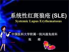 系统性红斑狼疮　