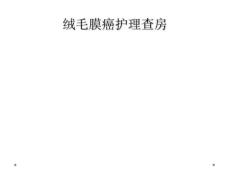 精选最新绒毛膜癌护理查房