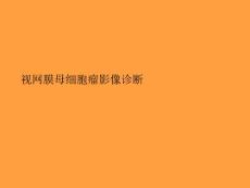 视网膜母细胞瘤影像诊断