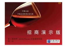 印象紅酒招商資料營銷策劃課件