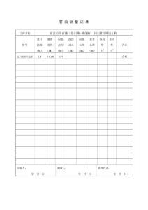 【2】管沟测量记录表3