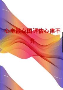心电散点图评估心律不齐