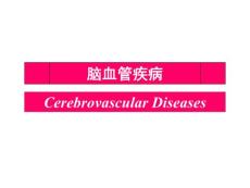 缺血性脑血管疾病