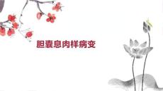 胆囊息肉样病变