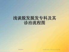 浅谈脱发脱发专科及其诊治流程图课件