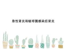 急性肾炎和链球菌感染后肾炎课件