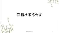 脊髓栓系综合征ppt课件