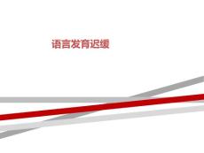 语言发育迟缓课件