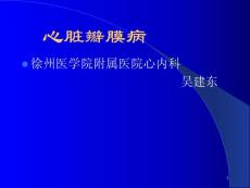 瓣膜病课件