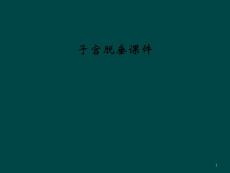 子宫脱垂ppt课件