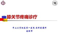 膝关节疼痛诊疗课件