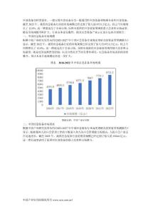 2023年中國應急裝備市場規模分析