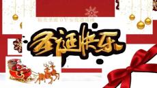 精美圣誕節平安夜邀請函