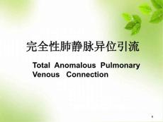 完全性肺静脉异位引流课件