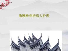胸腰椎骨折病人护理课件