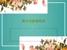 胸主动脉瘤课件