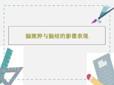 脑脓肿与脑结的影像表现课件