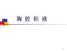 胸腔积液-课件