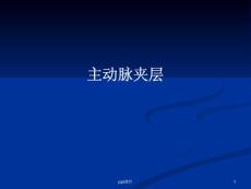 主动脉夹层动脉瘤-ppt课件