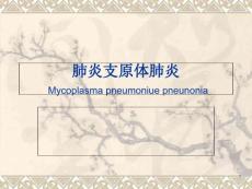 肺炎支原体肺炎 课件