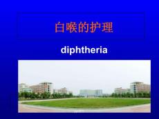 白喉患者的护理-课件