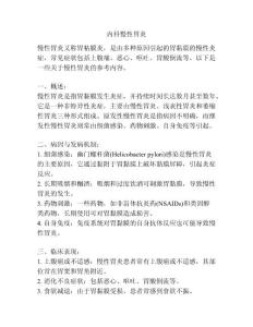 内科慢性胃炎